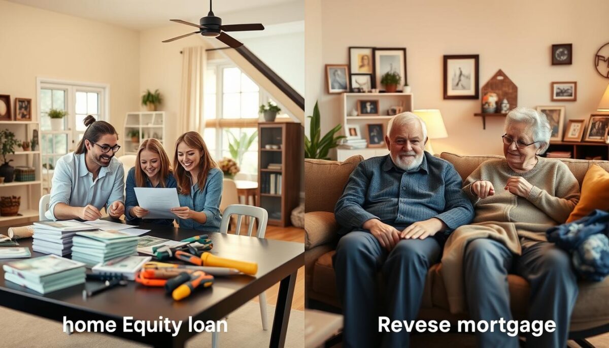 Home equity loan vs. reverse mortgage