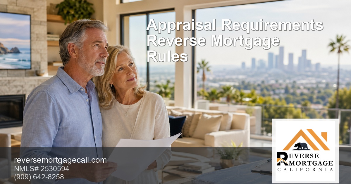 Appraisal Requirements: A Property Guide for California Seniors (2026) — Reverse Mortgage California (appraisal requirements reverse mortgage property requirements)