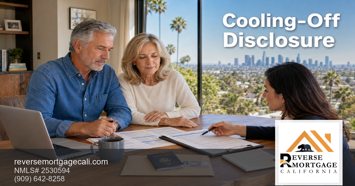 California State Reverse Mortgage Disclosure Rules (2026) — Reverse Mortgage California (California reverse mortgage disclosure)