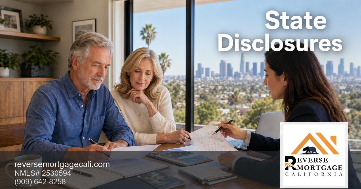 California State Reverse Mortgage Disclosure Rules (2026) — Reverse Mortgage California (California reverse mortgage disclosure)
