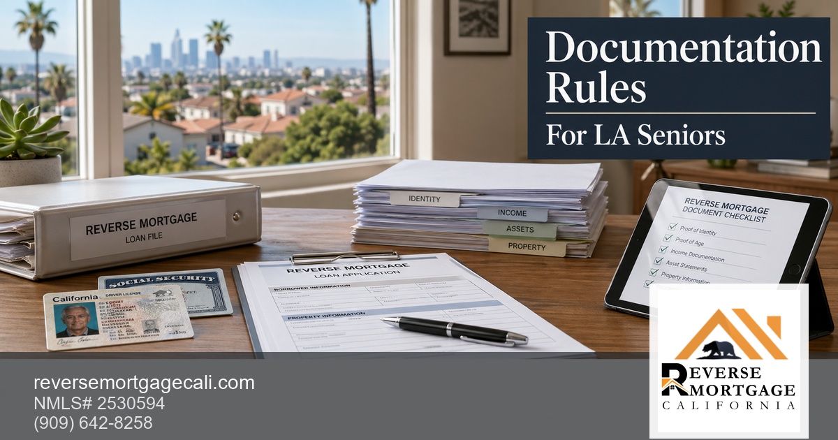 Documentation: An Eligibility Guide for California Seniors (2026) — Reverse Mortgage California (documentation reverse mortgage eligibility California)