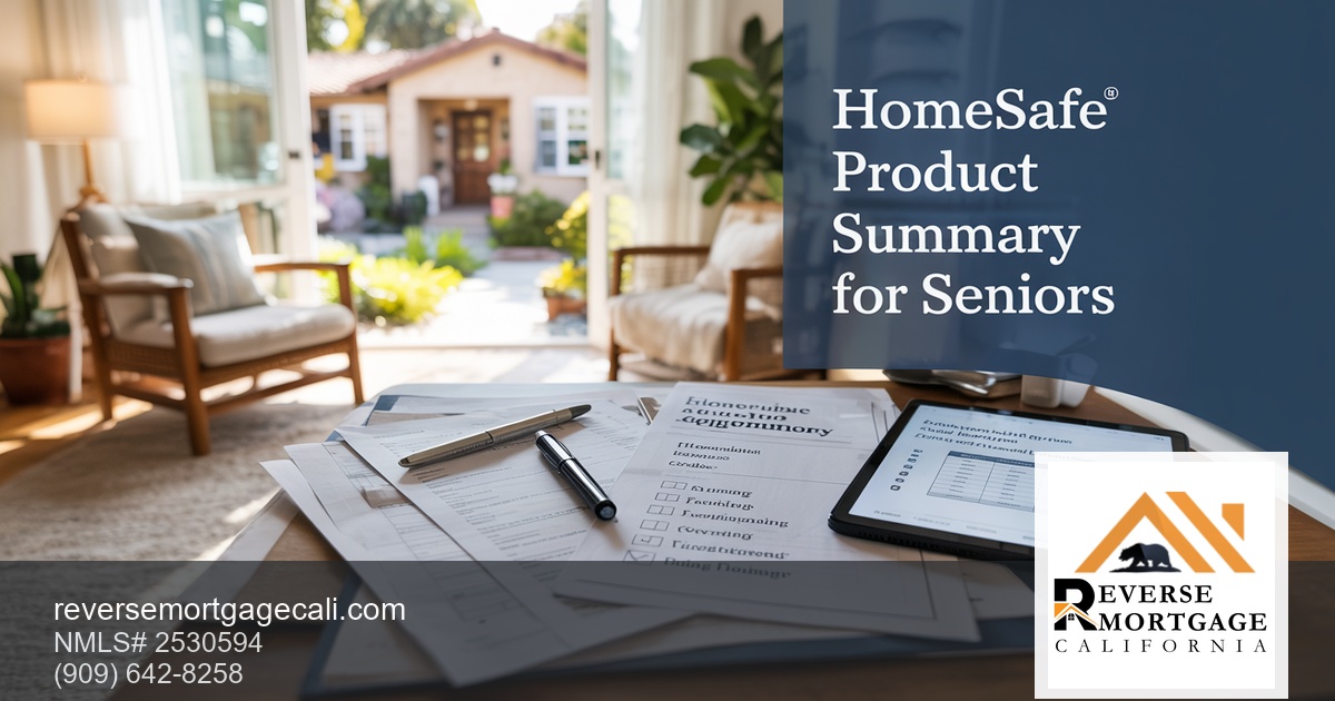 Product Summary: A Jumbo Specific Guide for California Seniors (2026) — Reverse Mortgage California (product summary HomeSafe reverse mortgage California)
