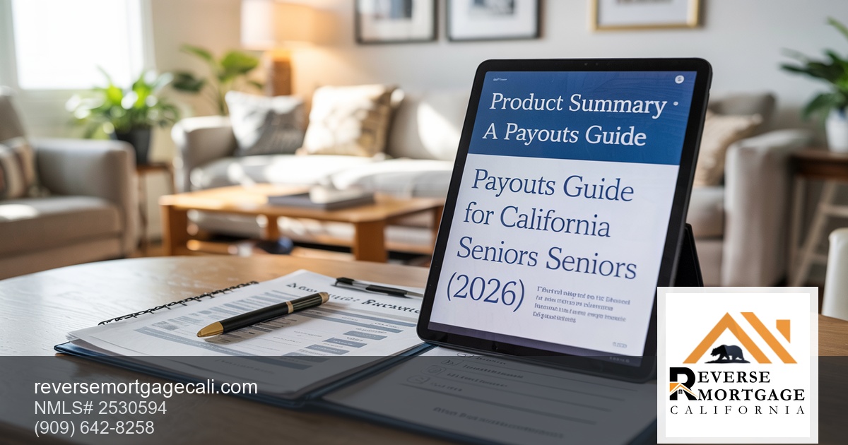 Product Summary: A Payouts Guide for California Seniors (2026) — Reverse Mortgage California (product summary reverse mortgage payment options)