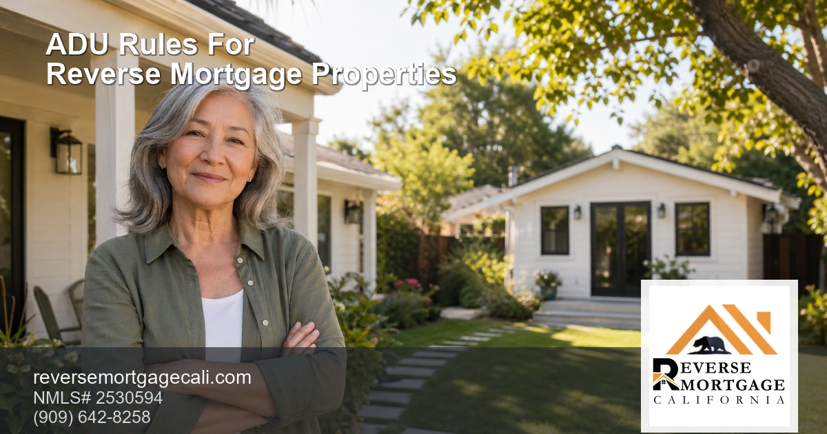 Property Requirements for a Reverse Mortgage in California (2026) — Reverse Mortgage California (reverse mortgage property requirements)